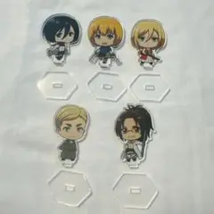 進撃の巨人　アクリルスタンドコレクションvol.2 ミカサ　エルヴィン　ハンジ