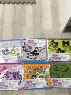 一番くじたまごっち E賞コンプタオルセット 6枚