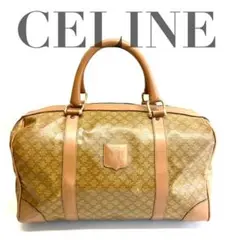 OLD CELINE セリーヌ ミニボストンバッグ マカダム柄 0351