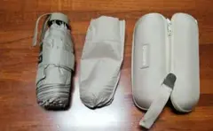 【新品！現地購入品！】クロコダイル 軽量型　超撥水加工　折り畳み傘 ベージュ