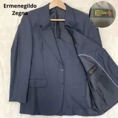 Ermenegildo Zegna ストライプ ジャケット ストライプ グレー