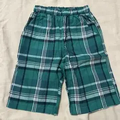 branshos チェック柄ハーフパンツ 150cm