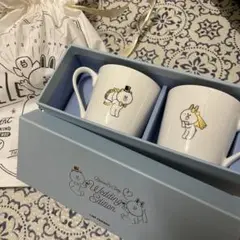 LINEFRIENDS ラインフレンズ ウェディングマグカップ コニー ブラウン