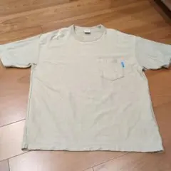 BAYFLOW ヘビーウェイト Tシャツ　ベージュ　ベイフロー　ポケットT