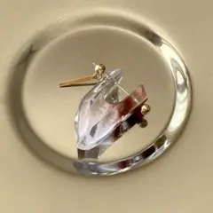 monaka jewellery ロックピアス ガーデンクォーツ