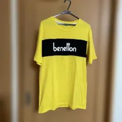 UNITED COLORS OF BENETTON 半袖Tシャツ　イエロー