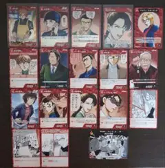 181 名探偵コナンカード黒影の襲来　赤まとめ売り　沖矢昴R