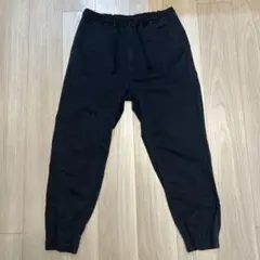 HR MARKET ダークネイビー　ストレッチパンツ　Lサイズ
