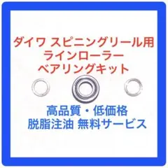 ダイワ スピニングリール用ラインローラーベアリングキット