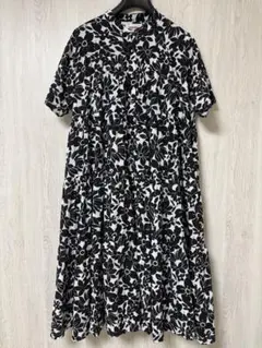 Manana suerte 花柄 ロングワンピース