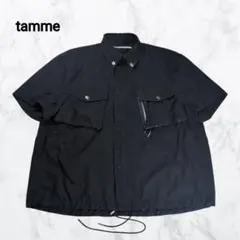 【希少】Tamme 22SS スナップボタン オーバーシャツジャケット