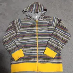 SMILE CHAMP ストライプ パーカー 140