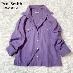 PaulSmith ポールスミス　ウーマン　トップス　シャツ　長袖　パープル