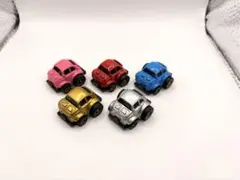 【希少】フォルクスワーゲンビートル・バハバグタイプミニカー5台セット