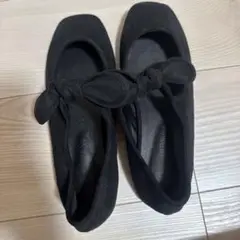 アリソンブラウン　ポイントリボンバレエシューズ