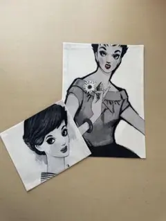 中原淳一　布絵モチーフ　no7