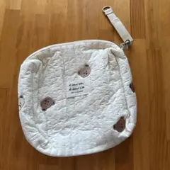 シーインSHEIN✳︎ミルクポーチ　おむつ入れ　くまさん✳︎ベア