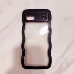 黒い透明ソフトケース Google pixel 6a