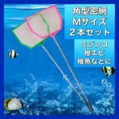 密網2本セット 玉網 熱帯魚 ミジンコ 金魚 ごみ取り 水槽 フィッシュネット