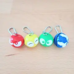 ぷよぷよ ぷよ鈴 キーホルダー 4個セット