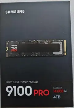 Samsung PCIe5.0x4 NVMe M.2 9100 PRO 4TB