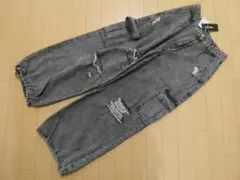 未使用【61-89】ダメージ デニム ジーンズ ジーパン