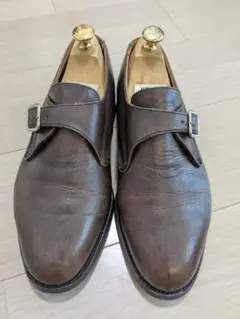 Tricker's シングルモンクストラップシューズ ダークブラウン　81/2 2025年最新】モンクストラップ トリッカーズの人気アイテム