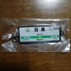 目黒駅 キーホルダー ペンダントトップ 鉄道