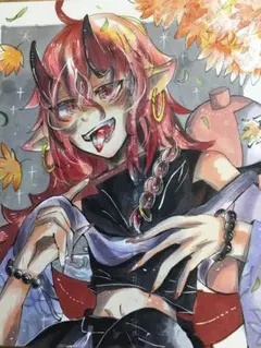 創作キャラ 酒呑童子 イラスト