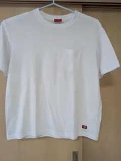 Dickies ホワイト Tシャツ ポケット付き