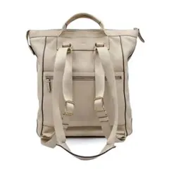 COLE HAAN コールハーン 3way レザー ベージュ バックパック