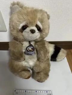 エクセレントファースト【アライグマ】ExcellentFIRSTぬいぐるみレトロ