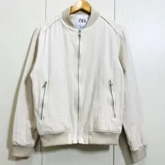 ZARA MAN ザラマン コットンリネン ブルゾン M 麻混