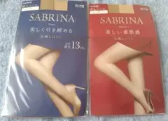 SABRINA ストッキング M-L 2点セット