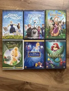 ディズニー映画 DVD セット 6作品　まとめ売り