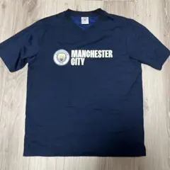 GUコラボ マンチェスター・シティ ネイビー Tシャツ Lサイズ