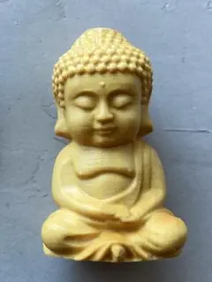 【ミニ 仏像 置物 木彫り】仏様 大仏様 お守り 魔除け 厄除け　ミニチュア