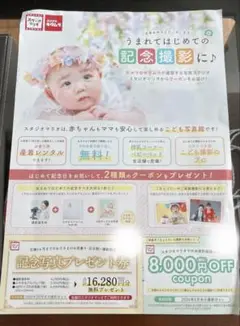 スタジオマリオ　記念写真プレゼント券