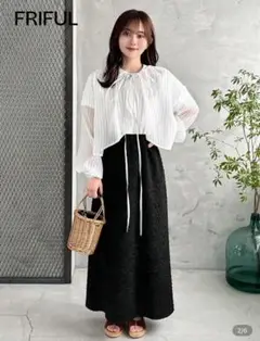 （新品）フクレジャガード Aラインスカート L