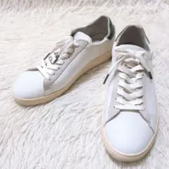【美品】クレイ CLAE レザー スニーカー ホワイト25.0cm
