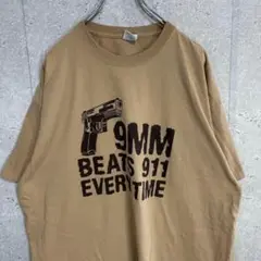 PORT and Company ピストル　銃　9mm プリントTシャツ2XL