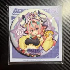 ヴァレサ 原神 缶バッジ 立ち絵 公式正規品