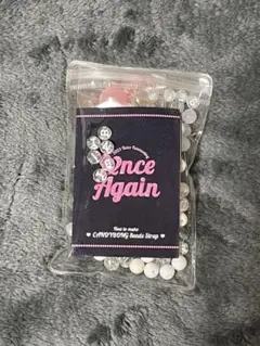 TWICE ONCE AGAIN ビーズストラップ