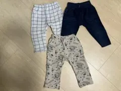 90サイズ　裏起毛　ズボン