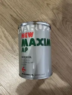 灰皿　MARUZEN NEW MAXIM AP モーターオイル缶
