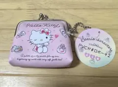 【セール】サンリオキャラクターズ PVCがま口ポーチ2 ハローキティ
