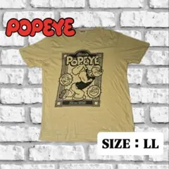 古着　POPEYE プリントTシャツ LLサイズ