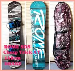 ROME SDS Cheap Trick ATモデル 148cm スノボ CHEAP TRICK チープ・トリック - 23/24 Board | Rome Snowboards