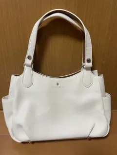 パトリックコックス　PATRICKCOX ホワイト　2WAYハンドバッグ
