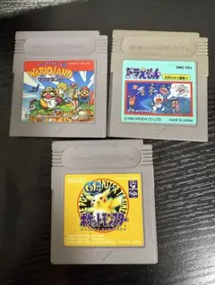 ゲームボーイソフト 3本セット